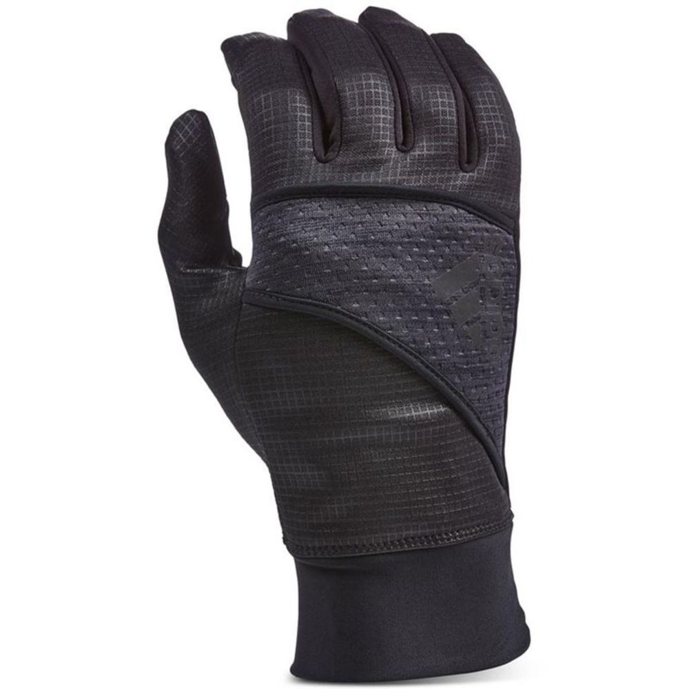 Adidas Mens Dash 3.0 Black Running Logo Active Athletic Gloves NWT